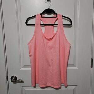 Athletic Works Women’s Extra Large Neon Pink Racerback Workout Tank Top